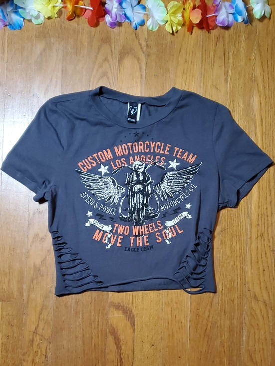 Windsor Other - Custom Motorcycle Team Graphic Cropped And Distressed